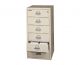 FireKing 6-2552-C Card-Check-Note File Cabinet, 6 Drawer