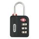 ABUS 147TSA/30 C 3-Digit Resettable Combination Luggage Lock
