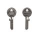ABUS 24/41 KBR 4 Pin Key Blank for 24, 28 & 41 Series Locks, 5-50 Pack