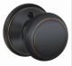 Schlage F Series Andover Residential Dummy Knob, Optional Finishes