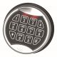 NL Lock Rotating Keypad w/Toplight, Chrome