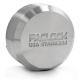 PACLOCK Stepped-Back Hockey Puck Locks, Stainless Steel