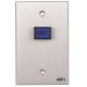 Rutherford 970-B Tamper Resistant Illuminated Exit Button, Blue