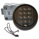 S&G 6123 Series Electronic Keypad & Dead Bolt Safe Lock Kit, Black