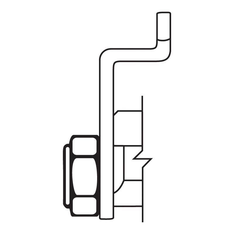 CompX National C8735 Mailbox Door Lock