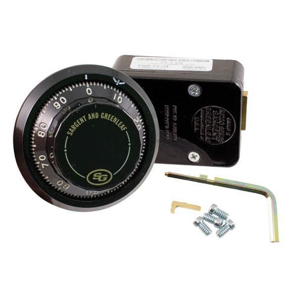 S&G 6731 Series 4 Wheel Combination Safe Lock Kit, Spy Proof