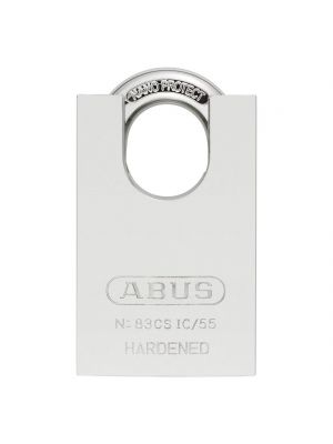 ABUS 83CS IC/55 B Hardened Steel Body Padlock, 1