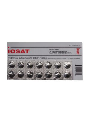 IOSAT Potassium Iodide 130mg Tablets small image