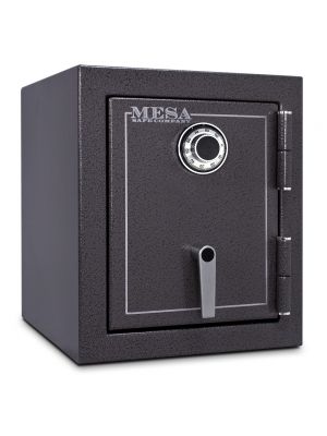 Mesa Safe MBF1512 Burglary & Fire Safe shown with UL Listed Group II combination lock