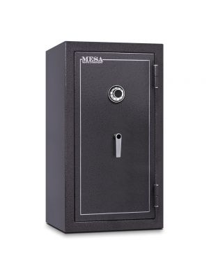  Mesa Safe MBF3820 Burglary & Fire Safe shown with a UL listed Group II combination lock