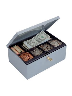 STEELMASTER Cash Box w/ Security Lock