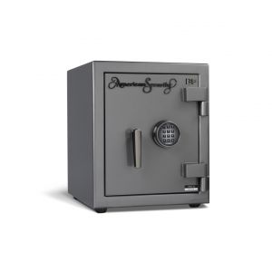 AMSEC BF1512 Burglary & Fire Safe durable and attractive metallic charcoal finish with dark nickel trim