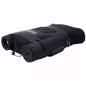 Barska NVX600 Night Vision Binoculars records day/nighttime images and video in black and white