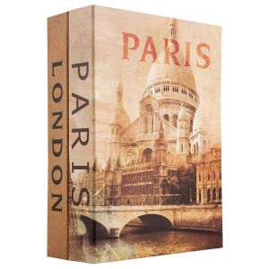 Barska CB12470 Paris & London Dual Book Covert Lock Box