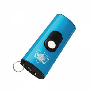 Streetwise USB Secure Keychain Stun Gun, blue