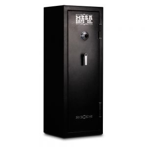 Mesa Safe MGL14-AS 30 Minute Burglary & Fire Safe shown with UL listed Group II combination lock