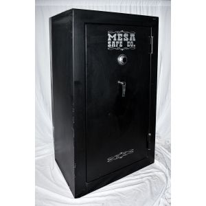 Mesa Safe MBF5922 Gun Safe shown with UL Listed group II combination lock