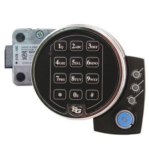 S&G A Series 6128 ATM Electronic Safe Lock w/ Keypad Extension